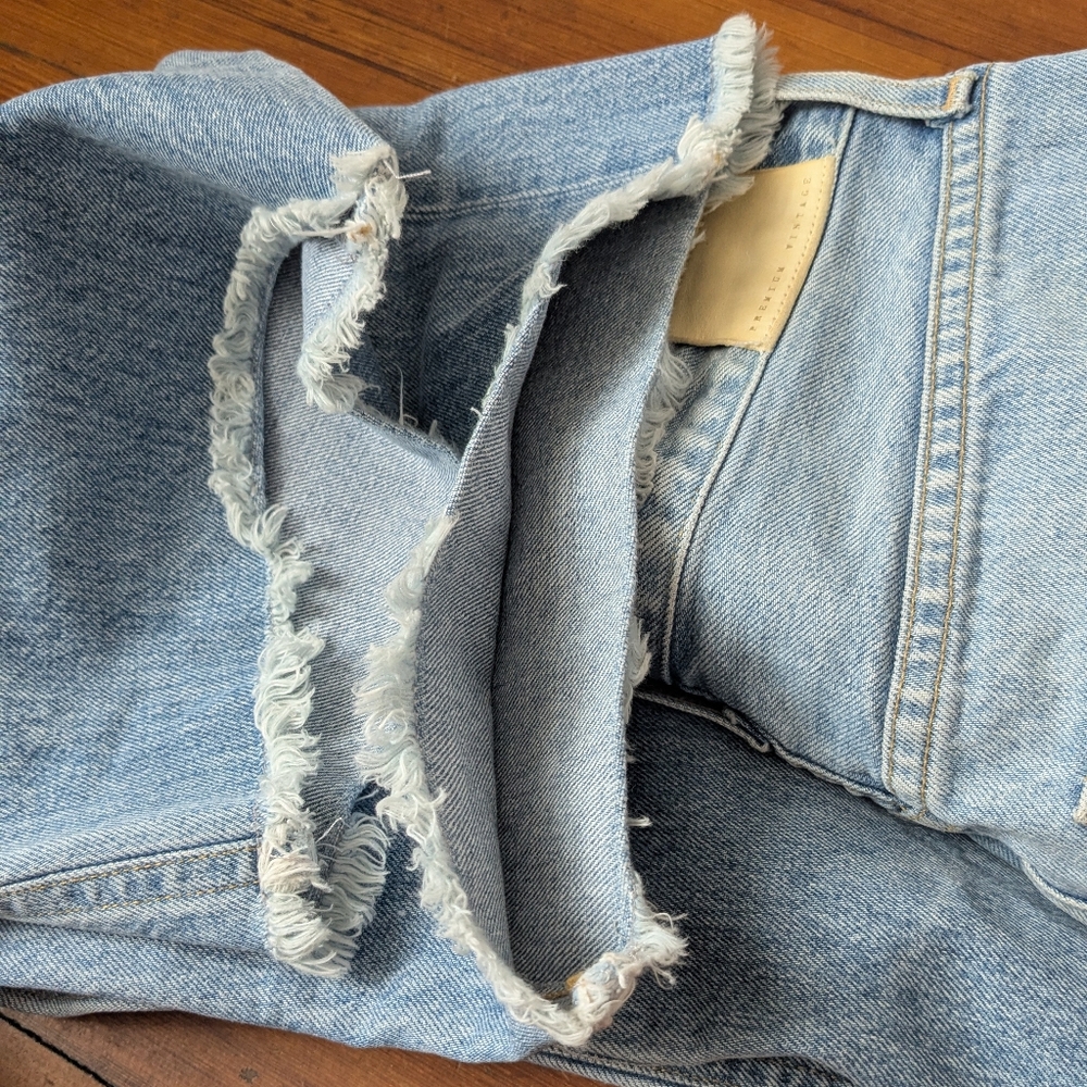 Citizens of Humanity Emma High Rise Wide Leg Crop Jeans Stax Wash Sz 26 - Picture 11 of 14